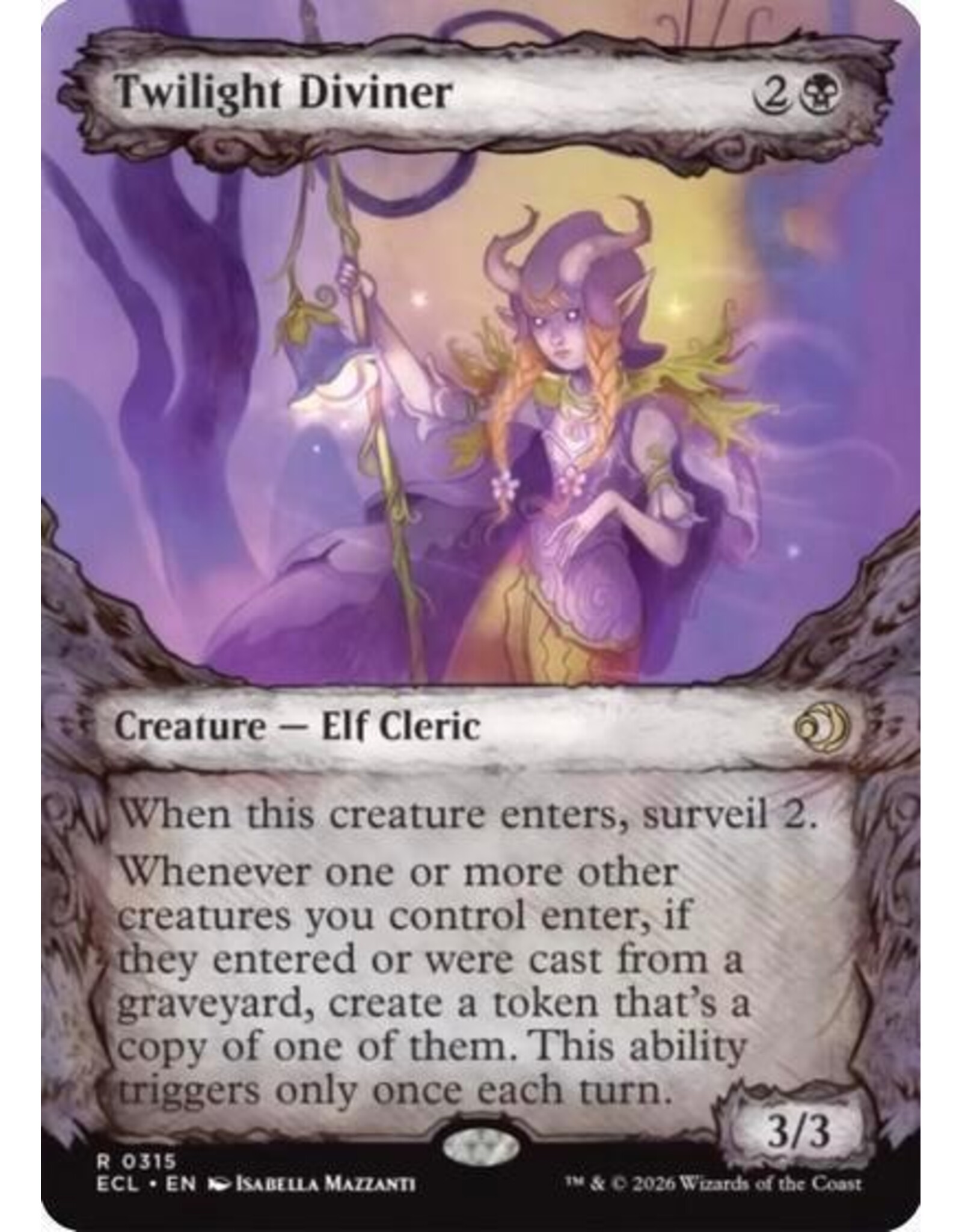 Twilight Diviner (Showcase) - 315 (Foil, R)