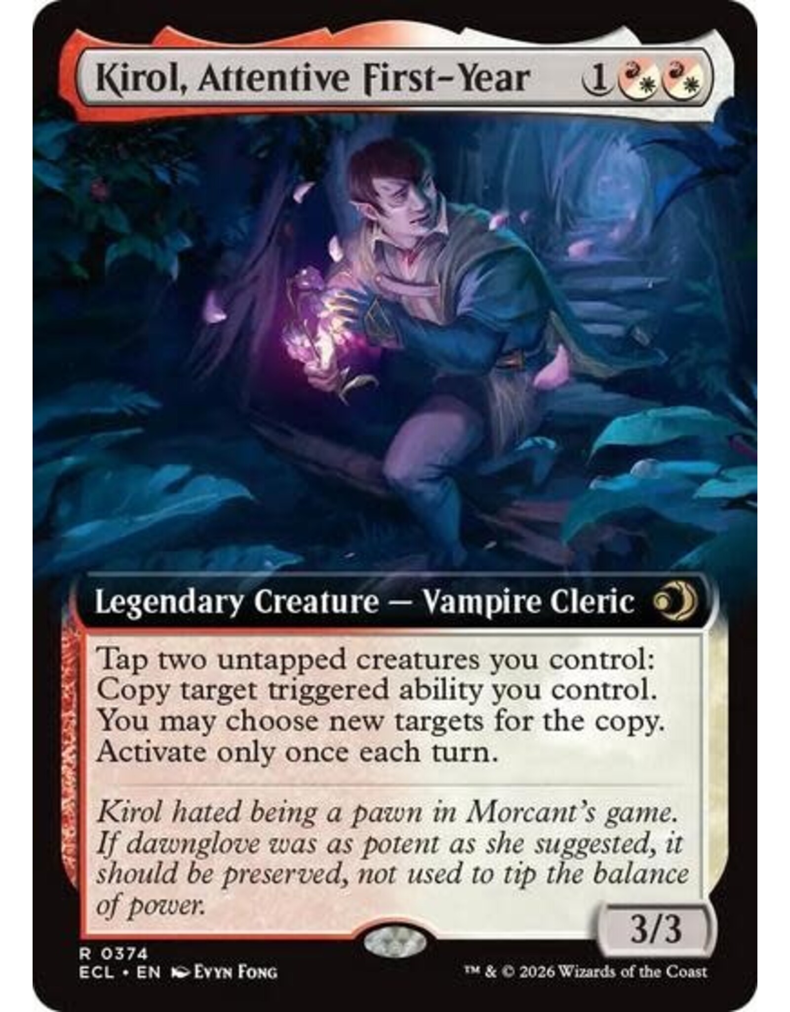 Kirol, Attentive First-Year (Extended Art) - 374 (Normal, R)