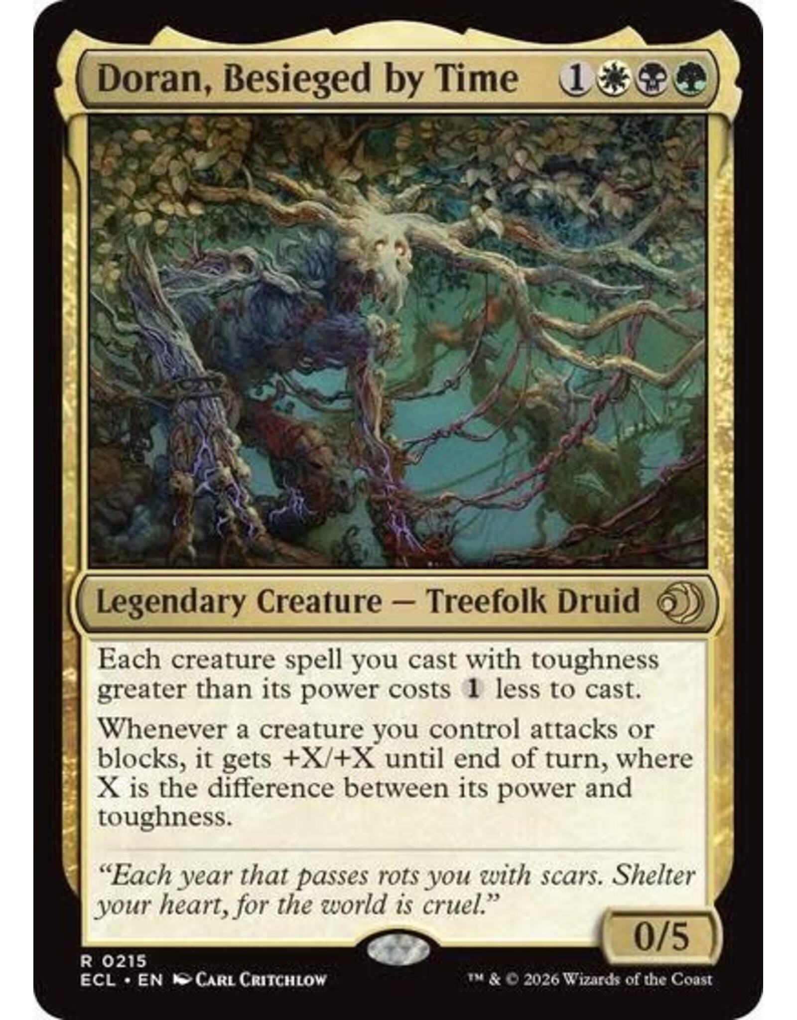 Doran, Besieged by Time - 215 (Foil, R)