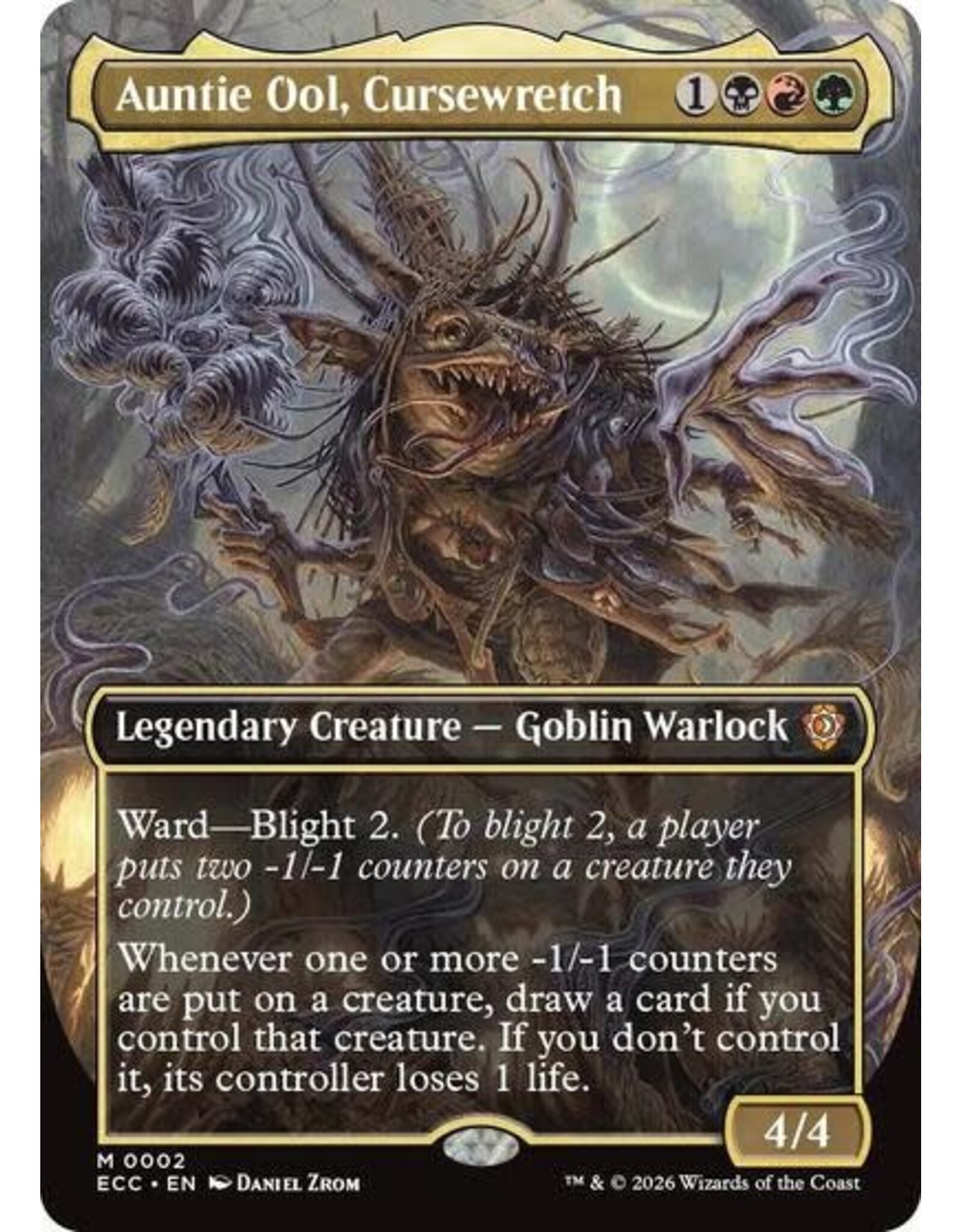 Auntie Ool, Cursewretch (Borderless) - 2 (Normal, M)