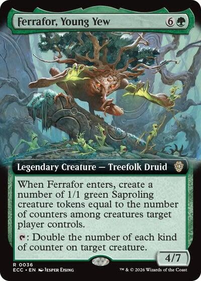 Ferrafor, Young Yew (Extended Art) - 36 (Normal, R)