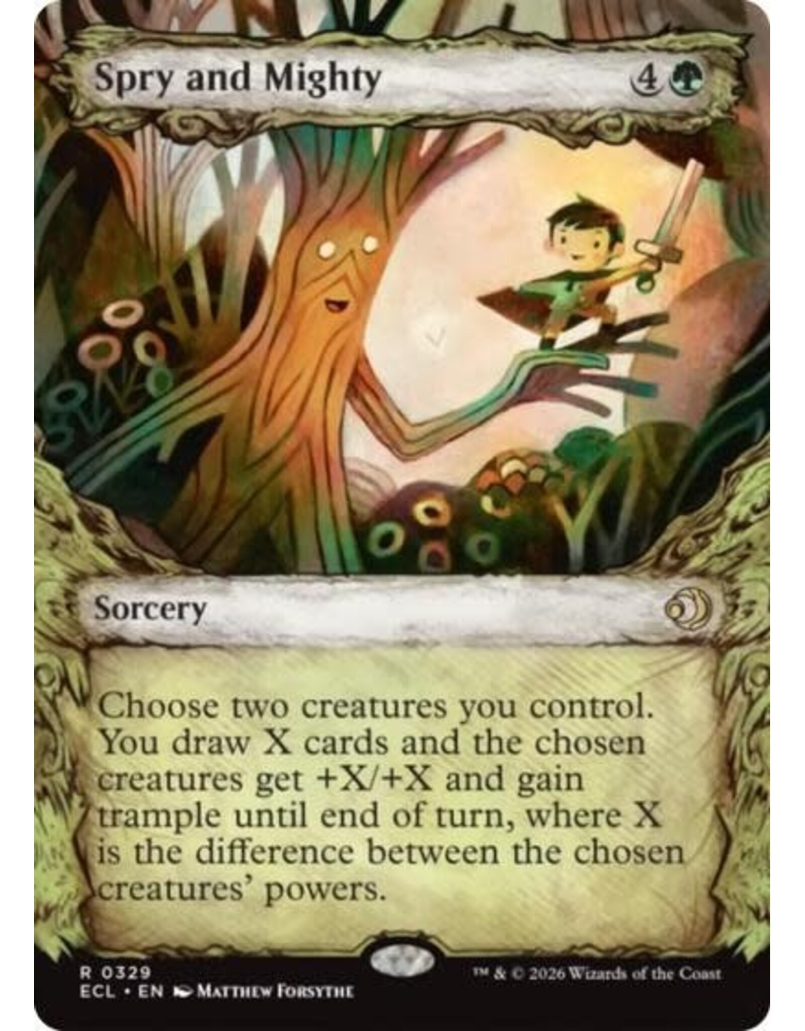 Spry and Mighty (Showcase) - 329 (Normal, R)