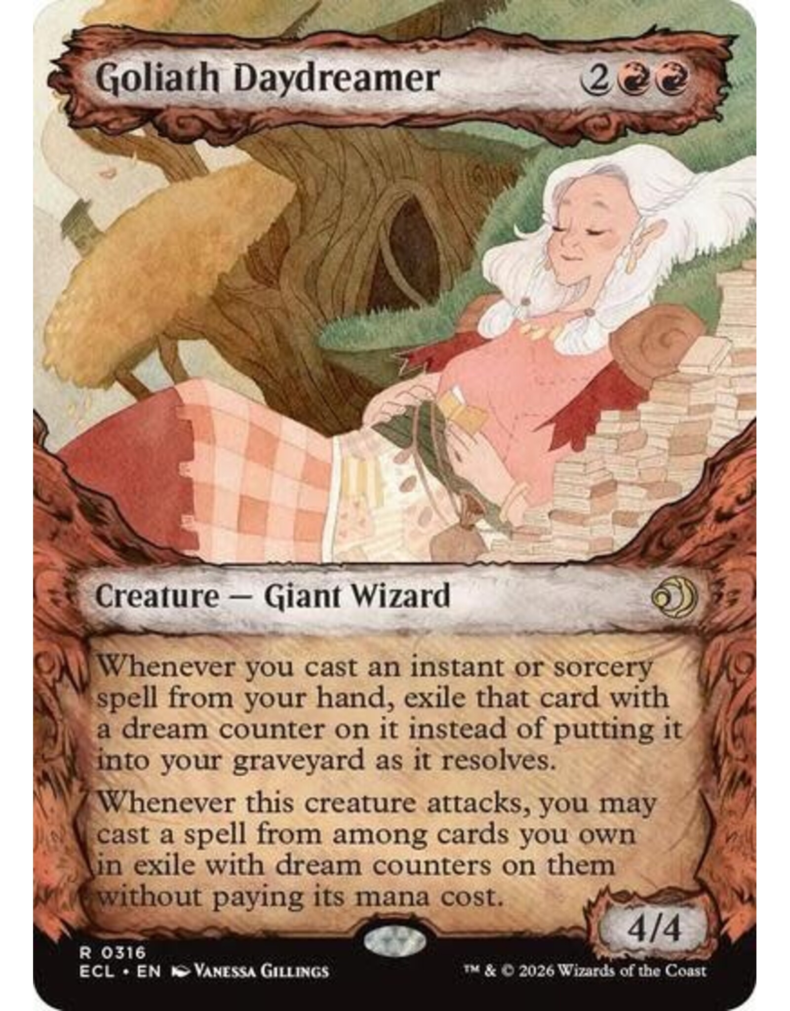 Goliath Daydreamer (Showcase) - 316 (Normal, R)