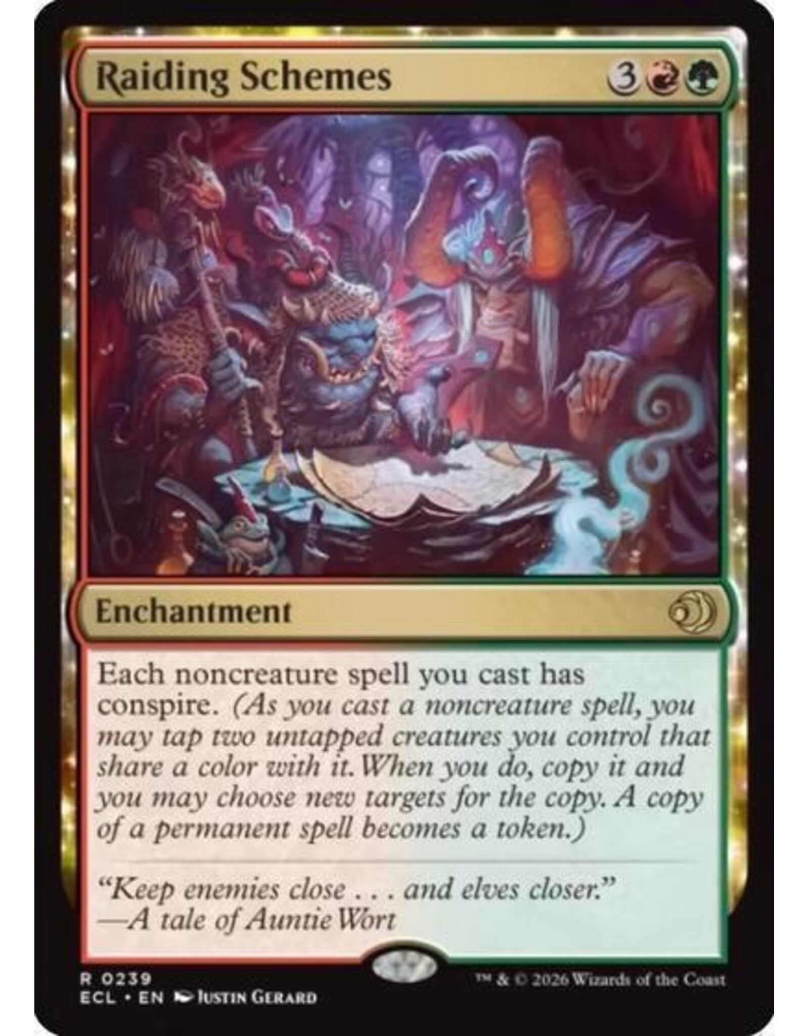 Raiding Schemes - 239 (Foil, R)