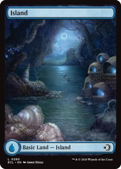 Island (0280) (Foil, L) (ECL)