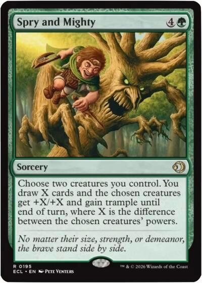 Spry and Mighty - 195 (Foil, R)
