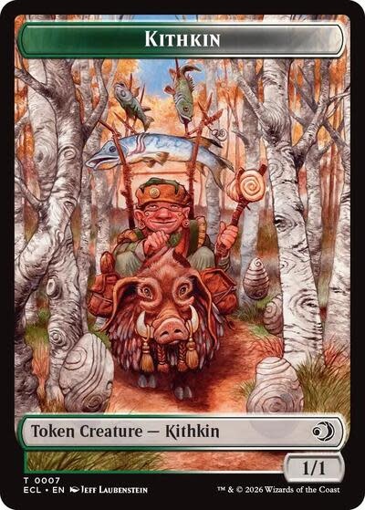 Kithkin // Treasure Double-Sided Token - 7 // 10 (Foil, T)