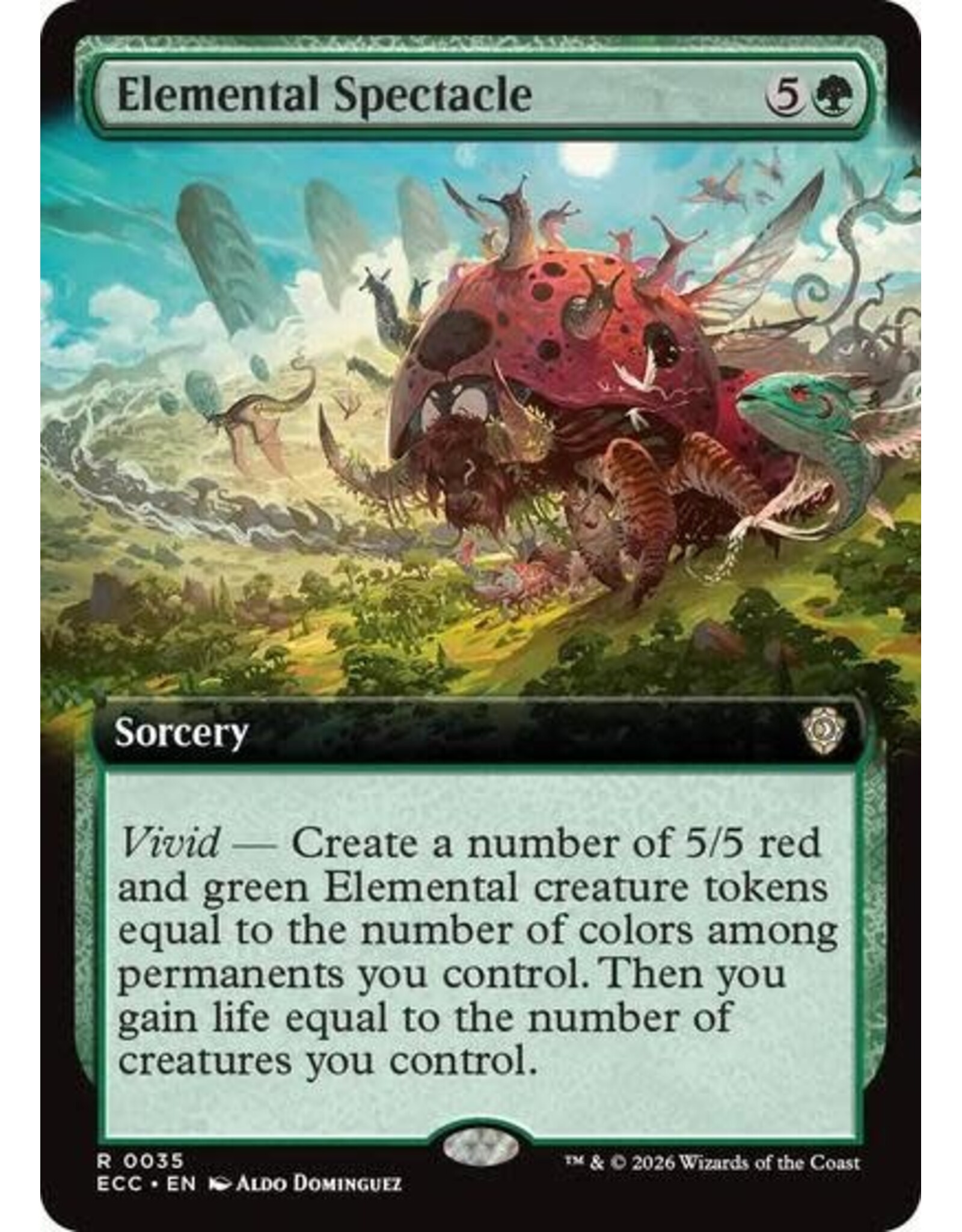 Elemental Spectacle (Extended Art) - 35 (Normal, R)