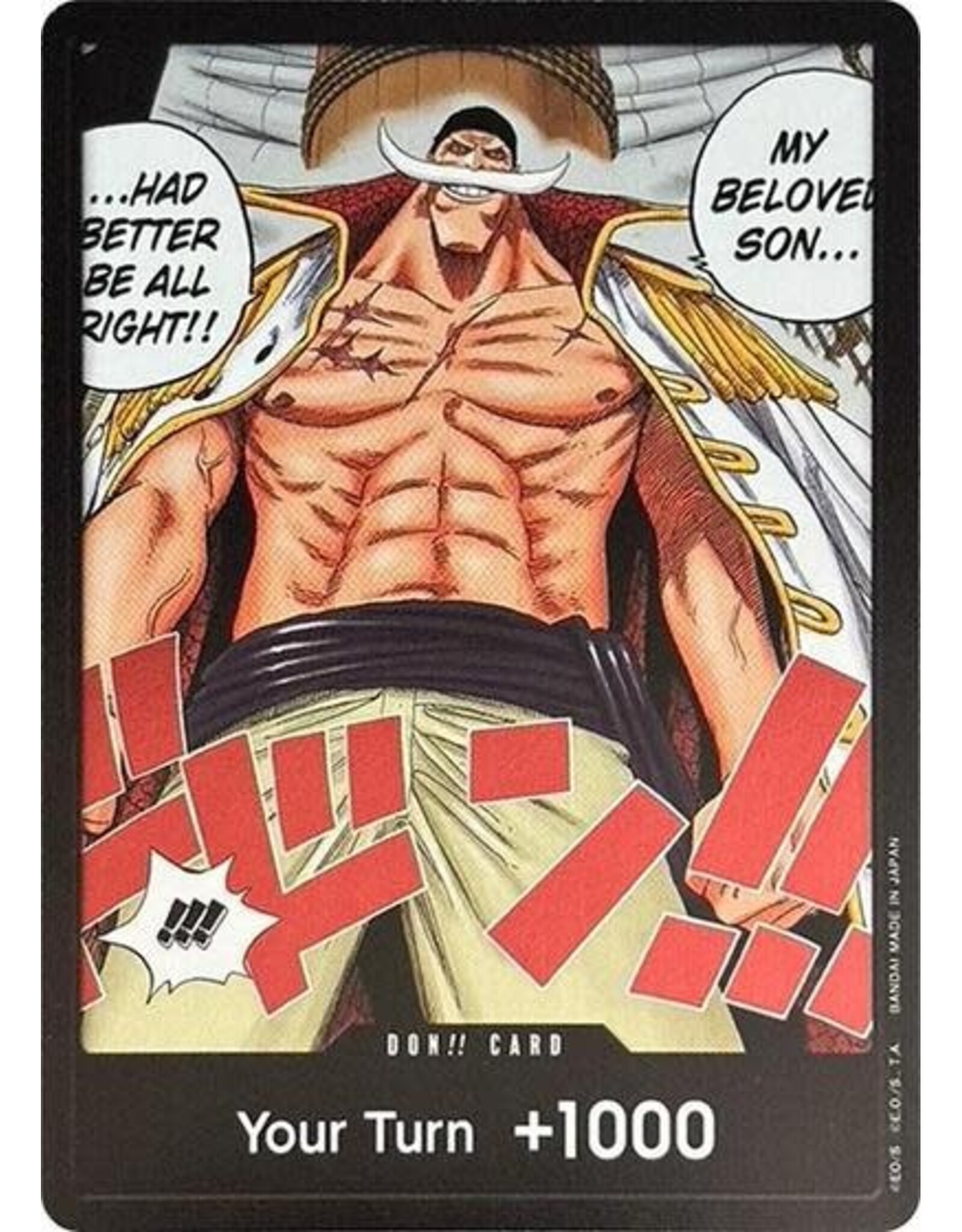 DON!! Card (Alternate Art) (Foil, DON!!) (OP08)