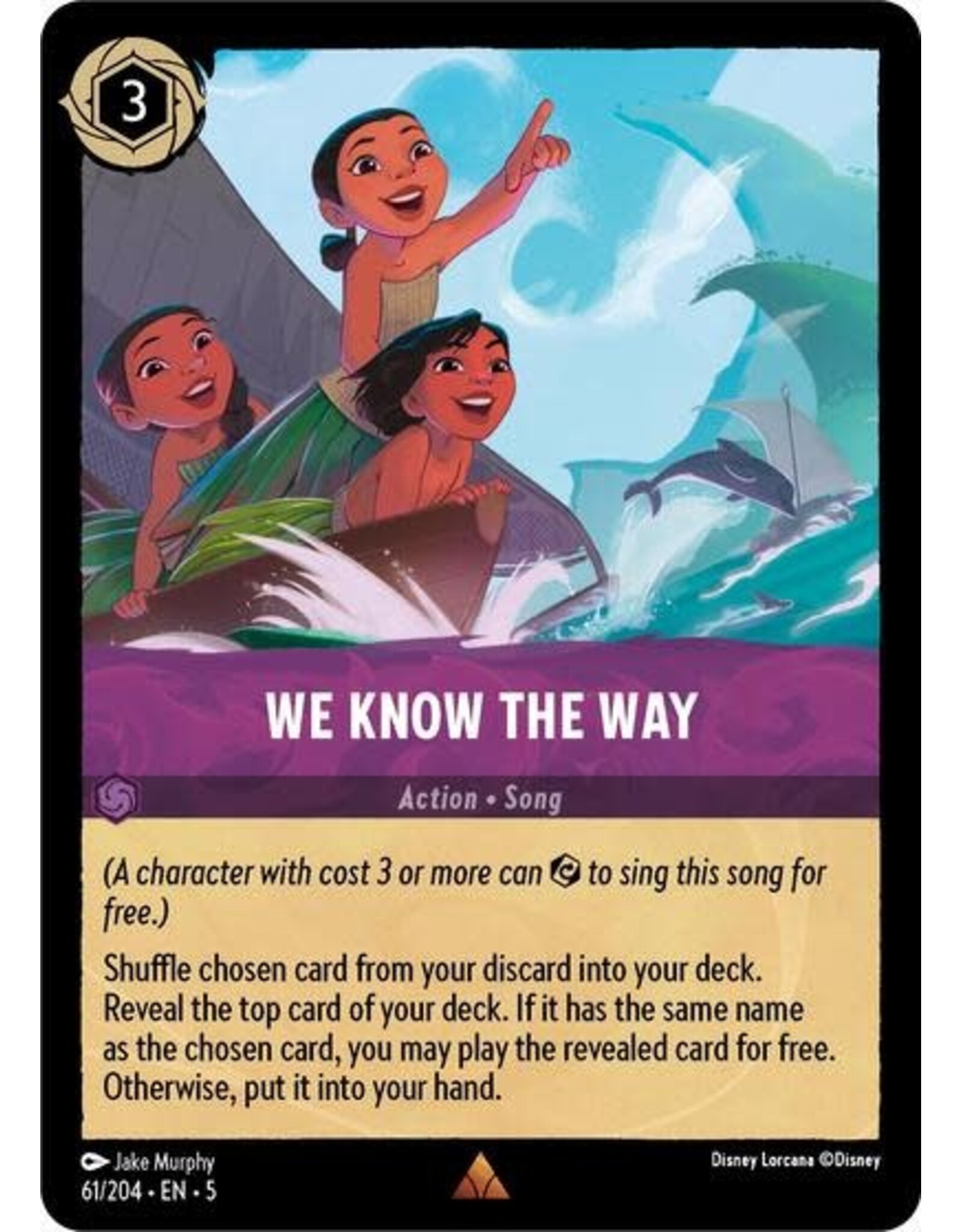 We Know the Way - 61/204 (Cold Foil, Rare)