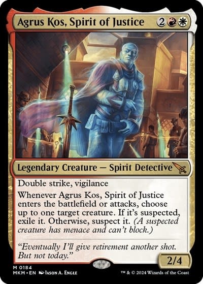 Agrus Kos, Spirit of Justice - 184 (Normal, M)