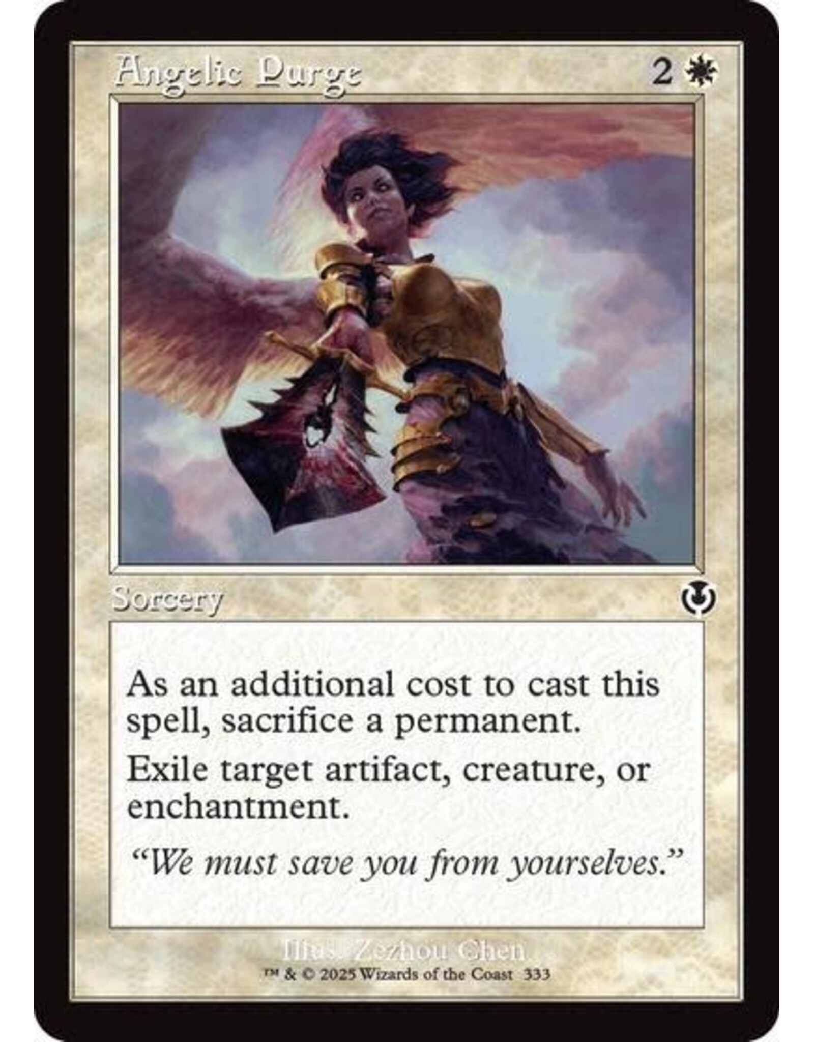 Angelic Purge (Retro Frame) - 333 (Normal, C)