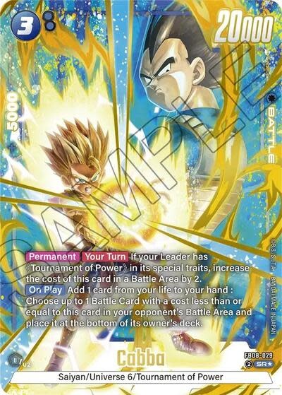 Cabba - FB08-029 (Alternate Art) (Holofoil, Super Rare)