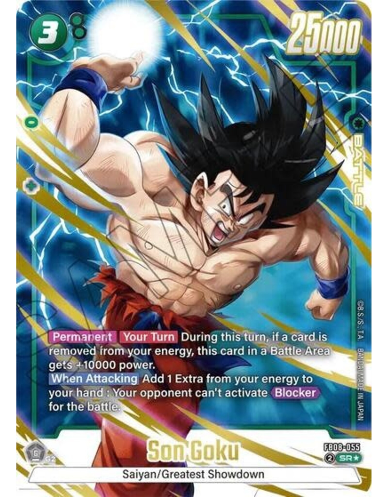 Son Goku - FB08-055 (Alternate Art) (Holofoil, Super Rare)