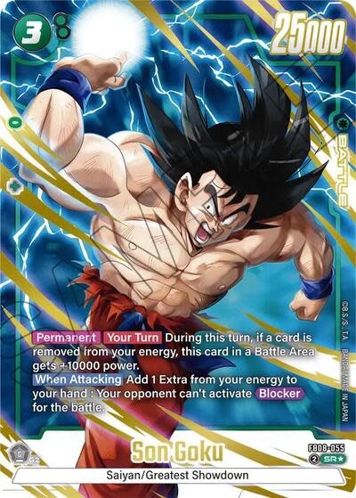 Son Goku - FB08-055 (Alternate Art) (Holofoil, Super Rare)
