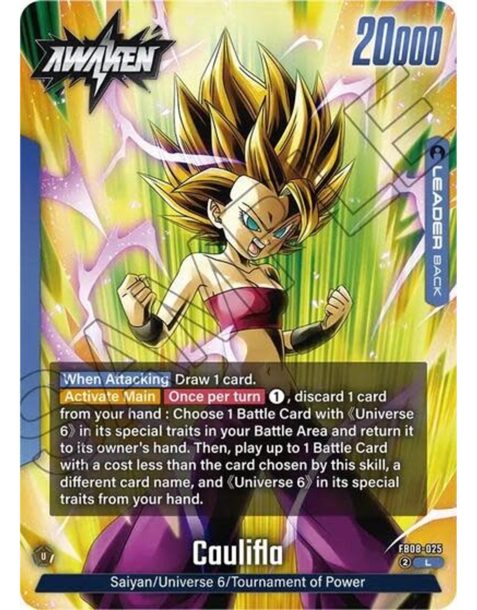 Caulifla - FB08-025 (Normal, Leader)