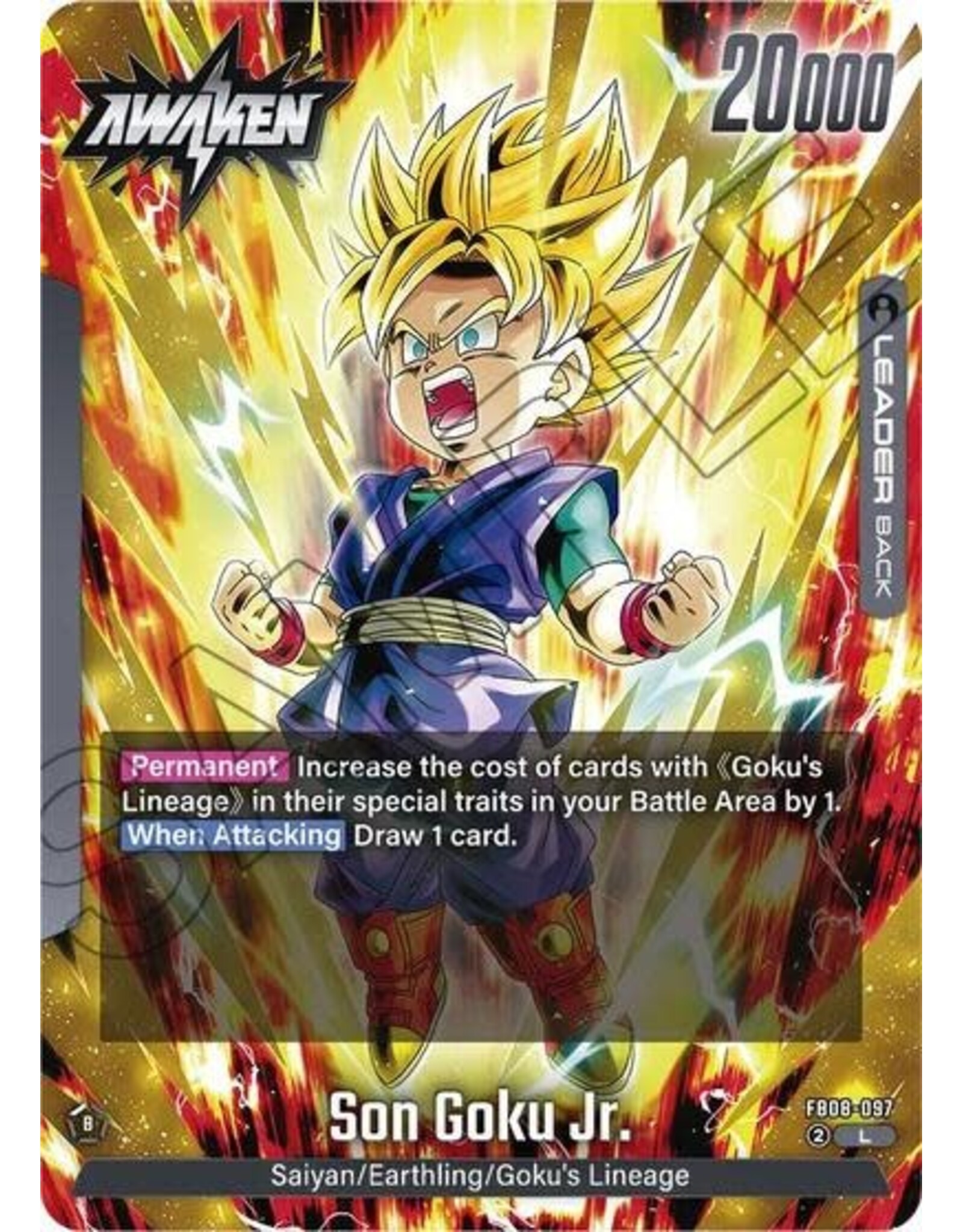 Son Goku Jr. - FB08-097 (Normal, Leader)