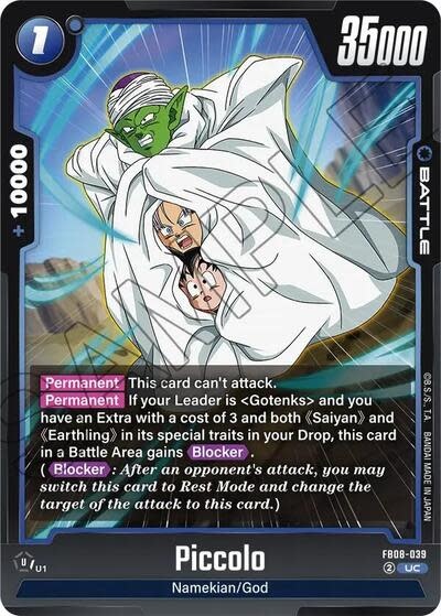 Piccolo - FB08-039 (Normal, Uncommon)