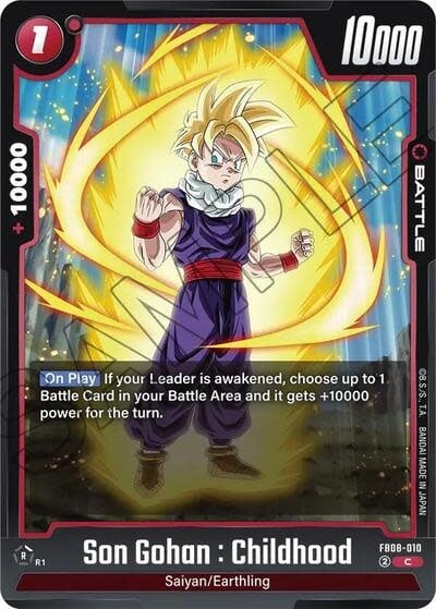 Son Gohan : Childhood - FB08-010 (Normal, Common)