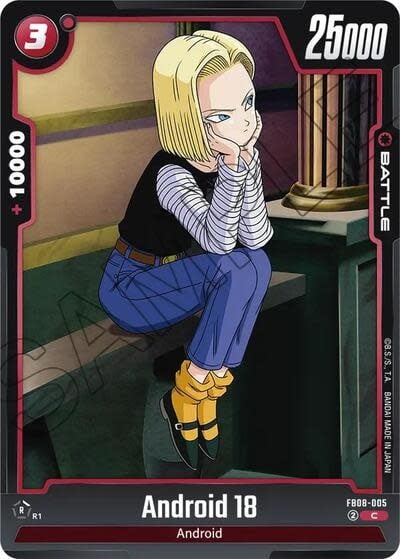 Android 18 - FB08-005 (Normal, Common)
