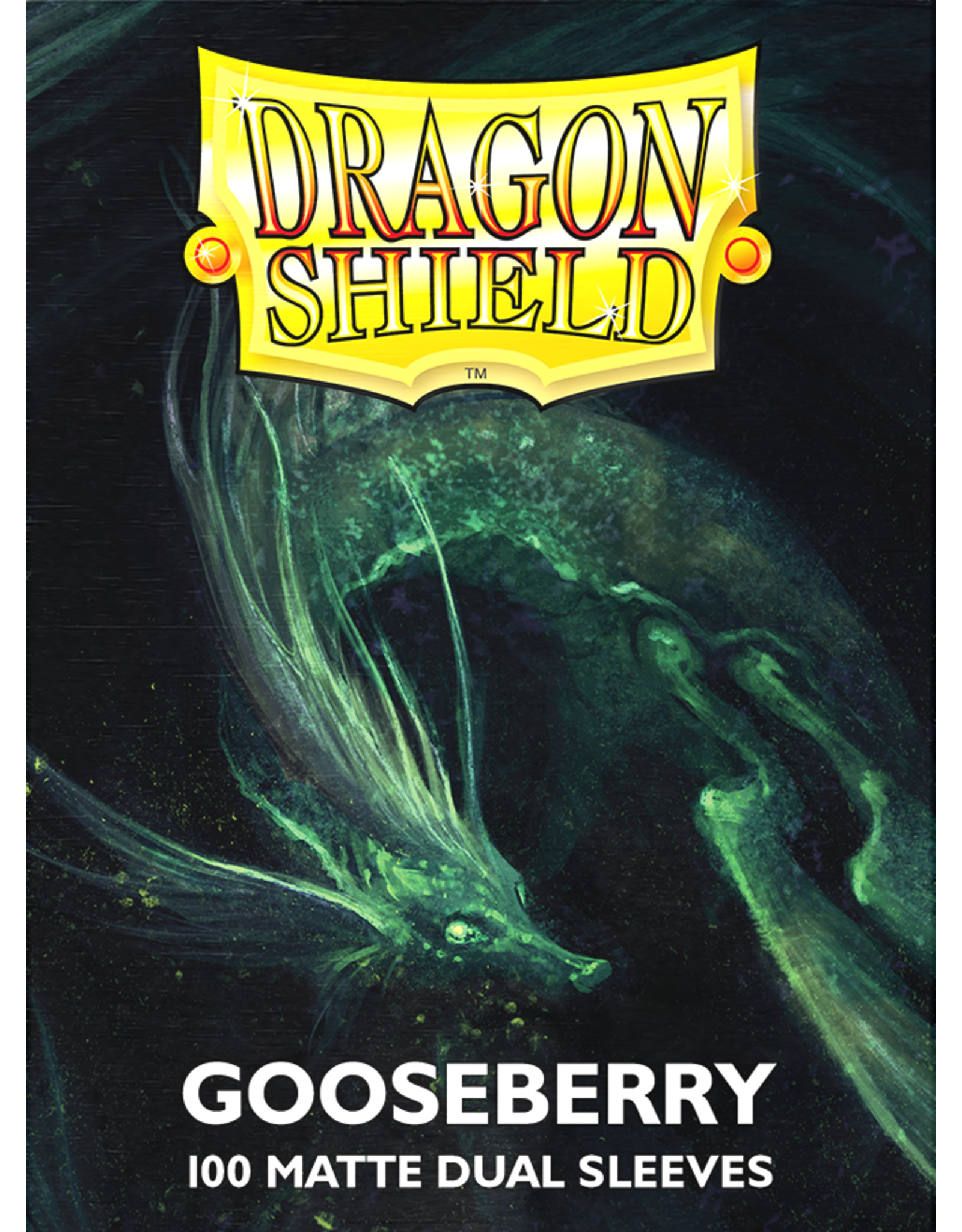 dragon shield Trading Card Sleeves (Dual Matte Pastels Gooseberry) 100ct
