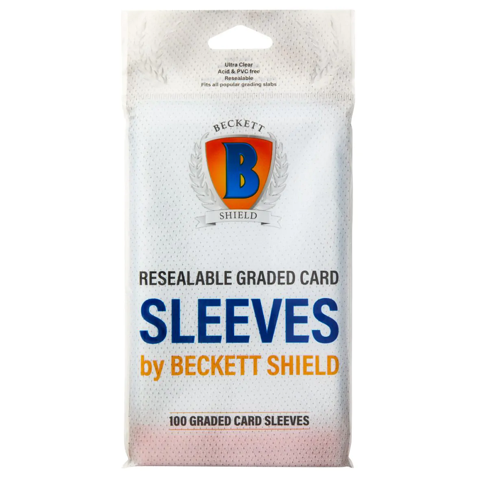 Beckett Shield: Resealable Graded Card Sleeves 100ct