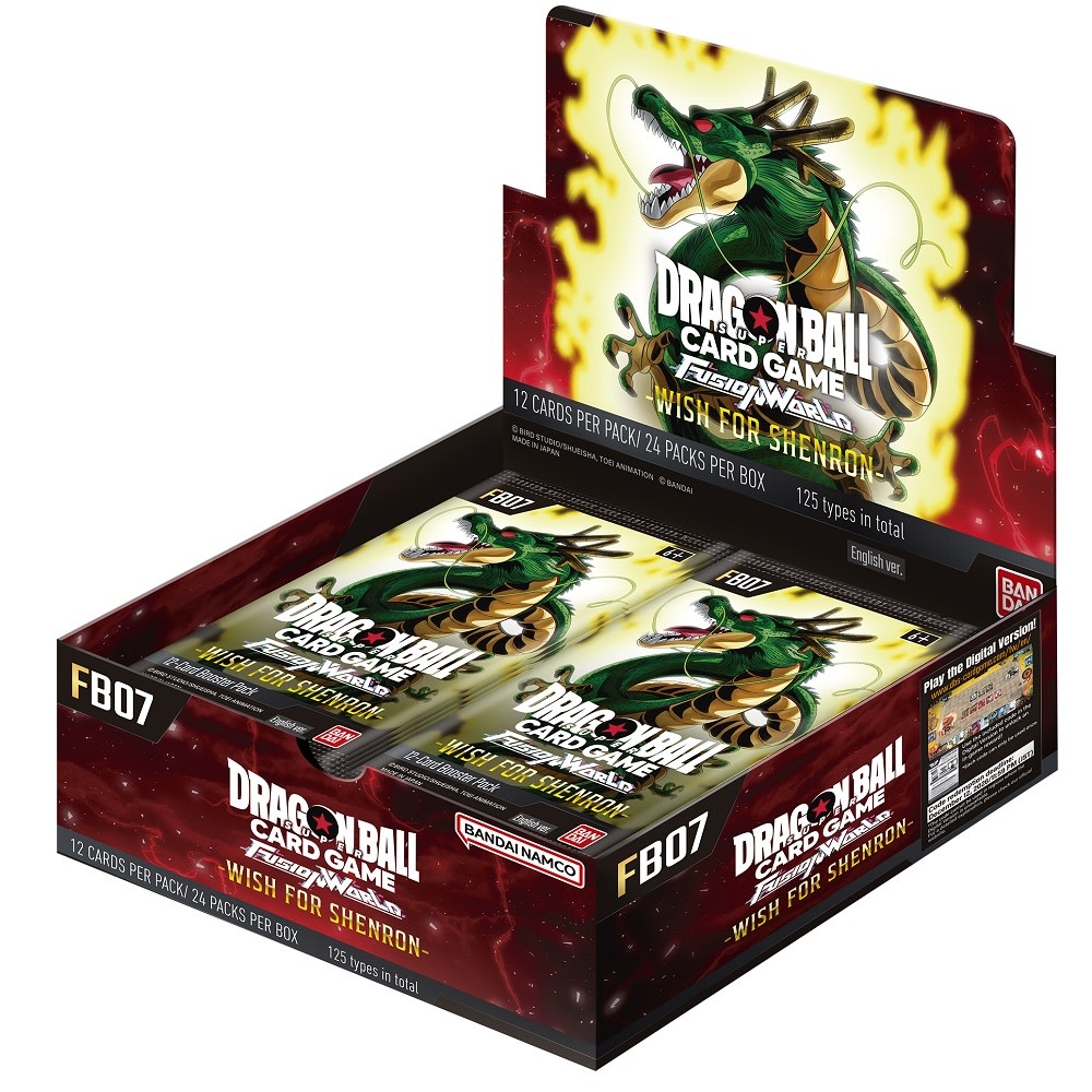 Bandai Dragon Ball Super Fusion World - Wish For Shenron Booster Box