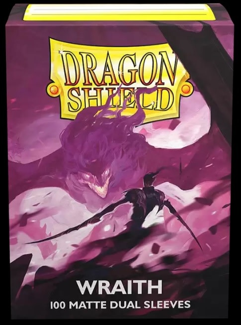dragon shield Trading Card Sleeves (Dual Matte Wraith) 100ct