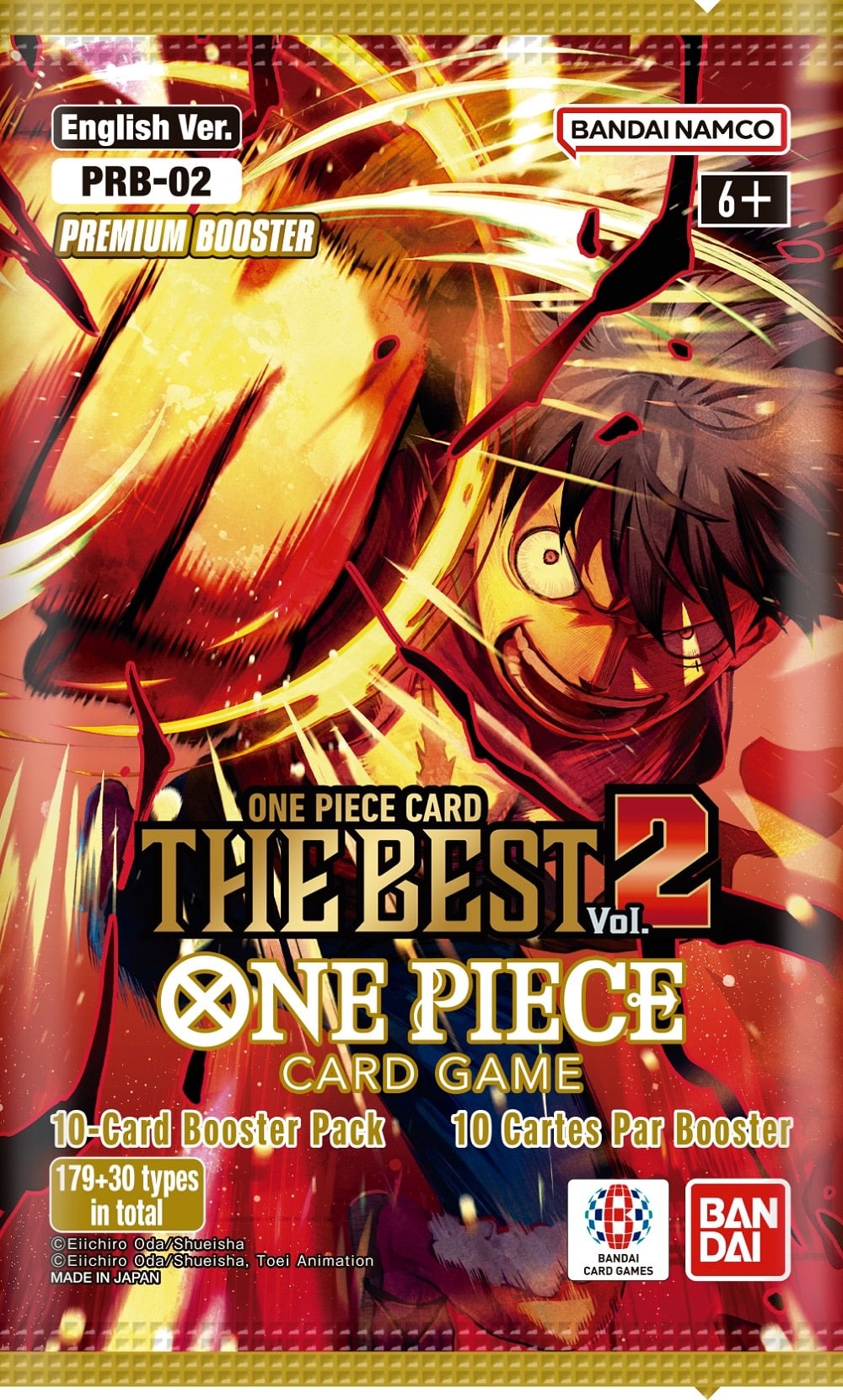 Bandai One Piece Card Game - Premium Booster 2 Booster Pack
