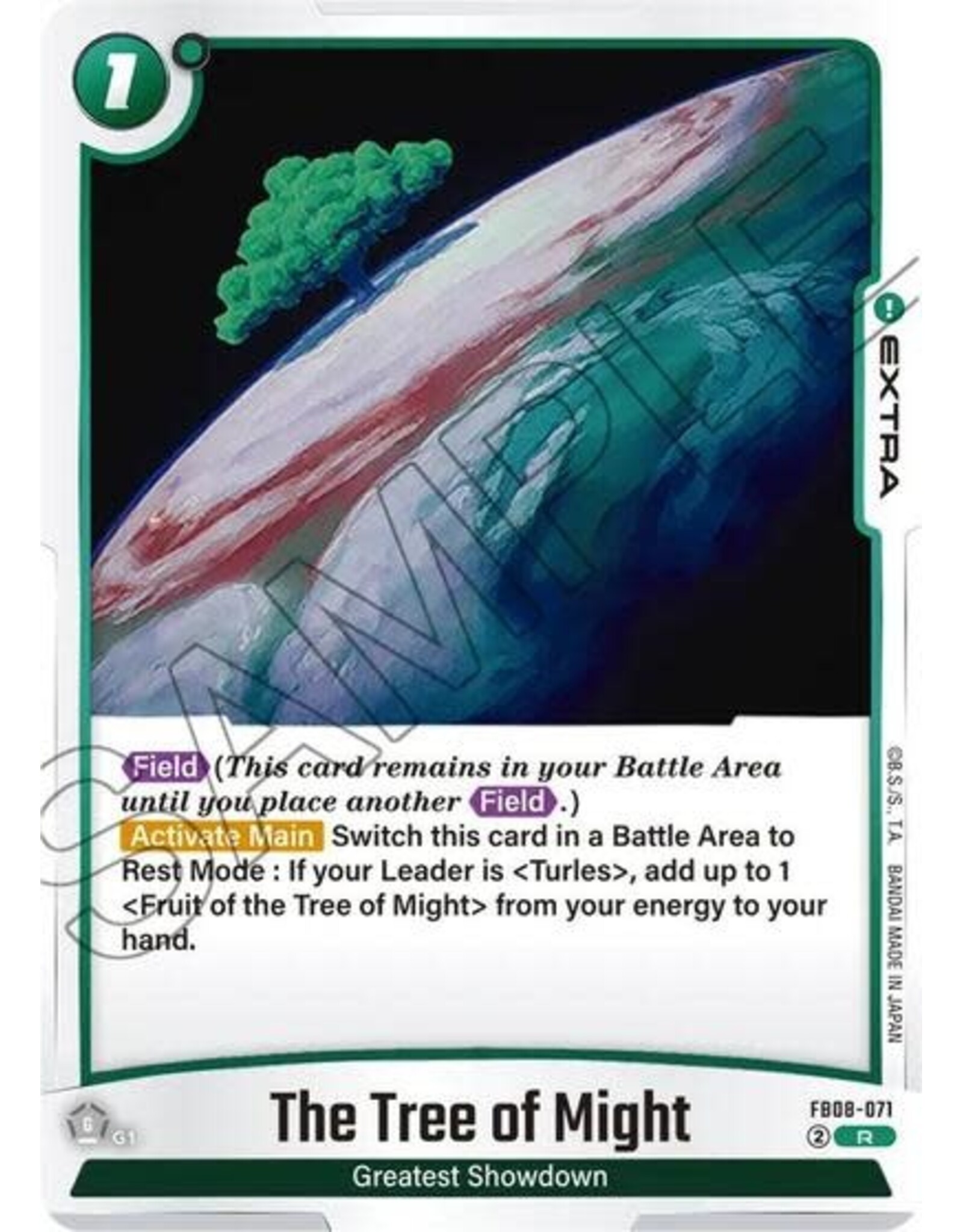 The Tree of Might - FB08-071 (Holofoil, Rare)