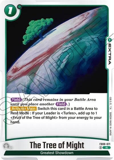 The Tree of Might - FB08-071 (Holofoil, Rare)