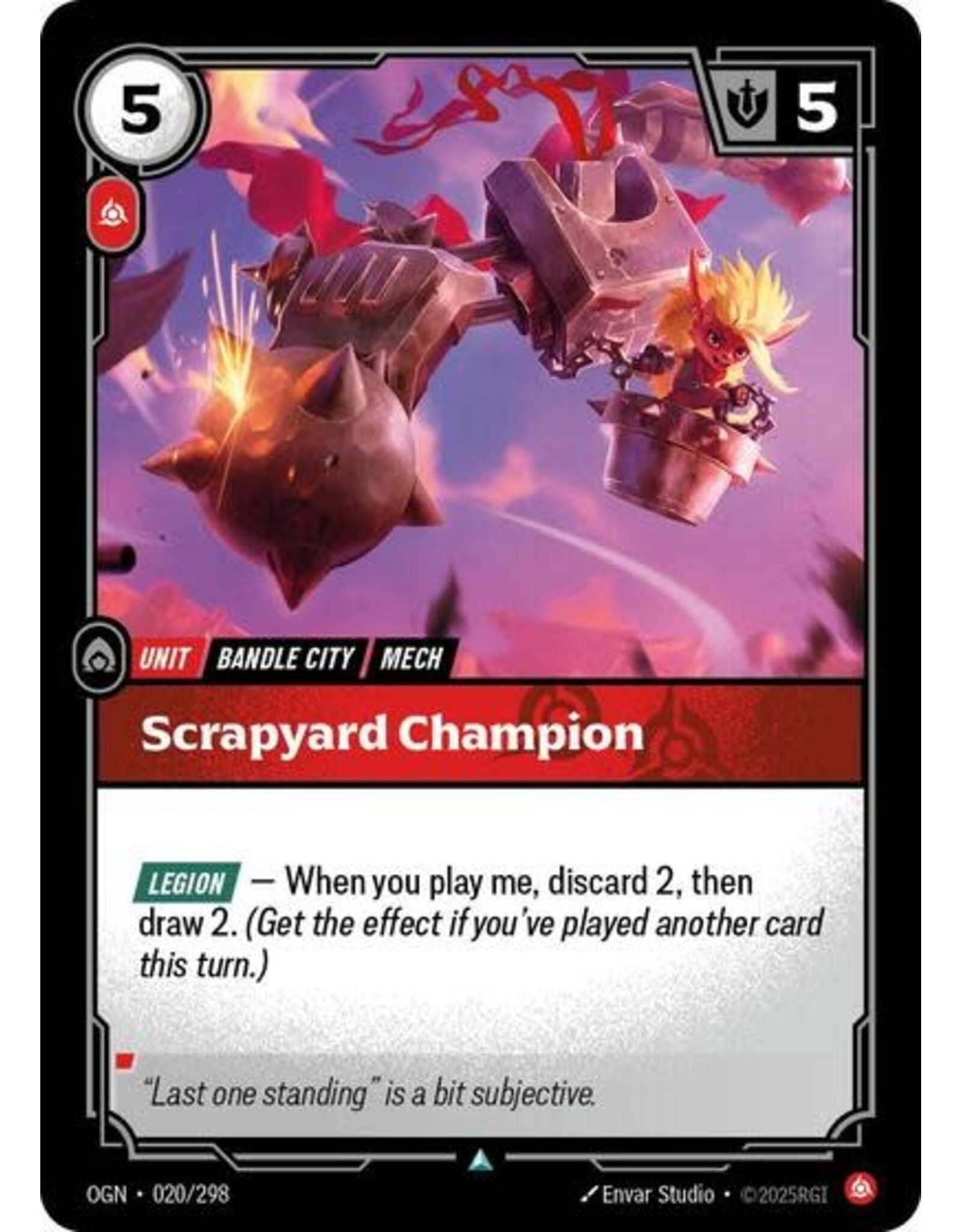 Scrapyard Champion - 020/298 (Foil, Uncommon)
