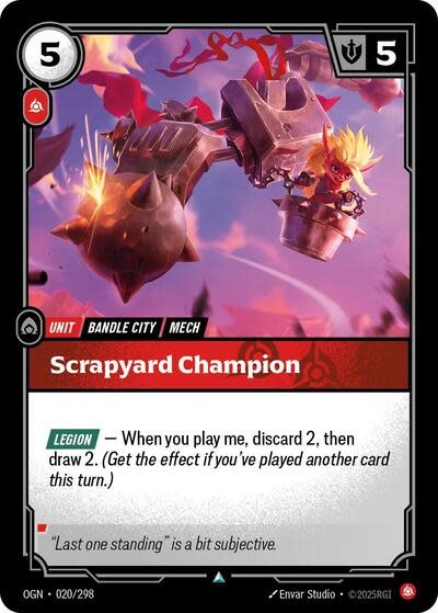 Scrapyard Champion - 020/298 (Foil, Uncommon)