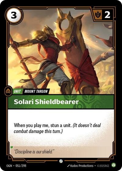 Solari Shieldbearer - 051/298 (Foil, Common)