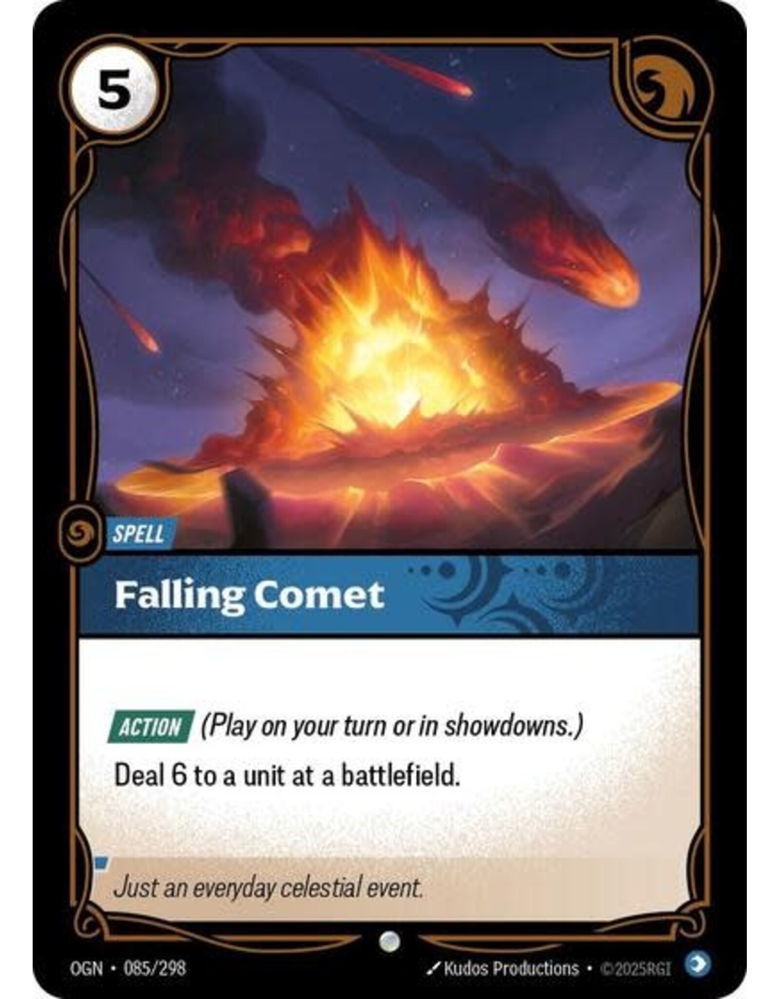 Falling Comet - 085/298 (Foil, Common)