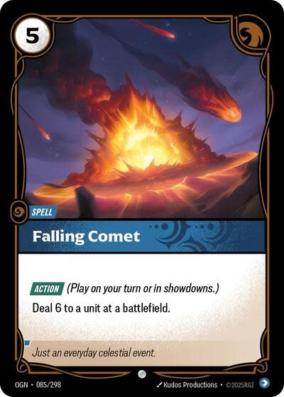 Falling Comet - 085/298 (Foil, Common)