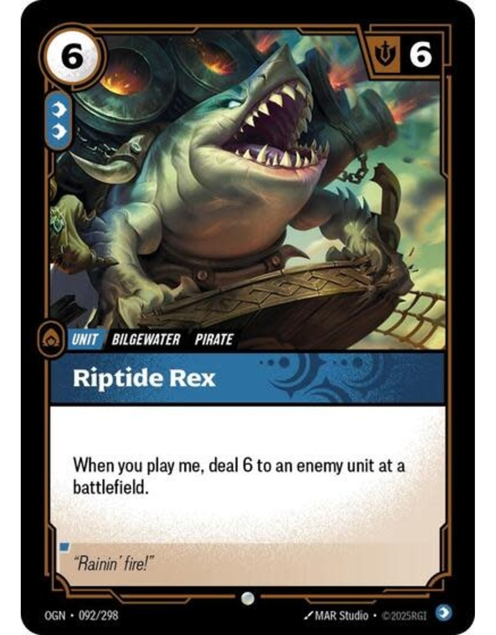 Riptide Rex - 092/298 (Foil, Common)