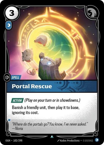 Portal Rescue - 102/298 (Normal, Uncommon)