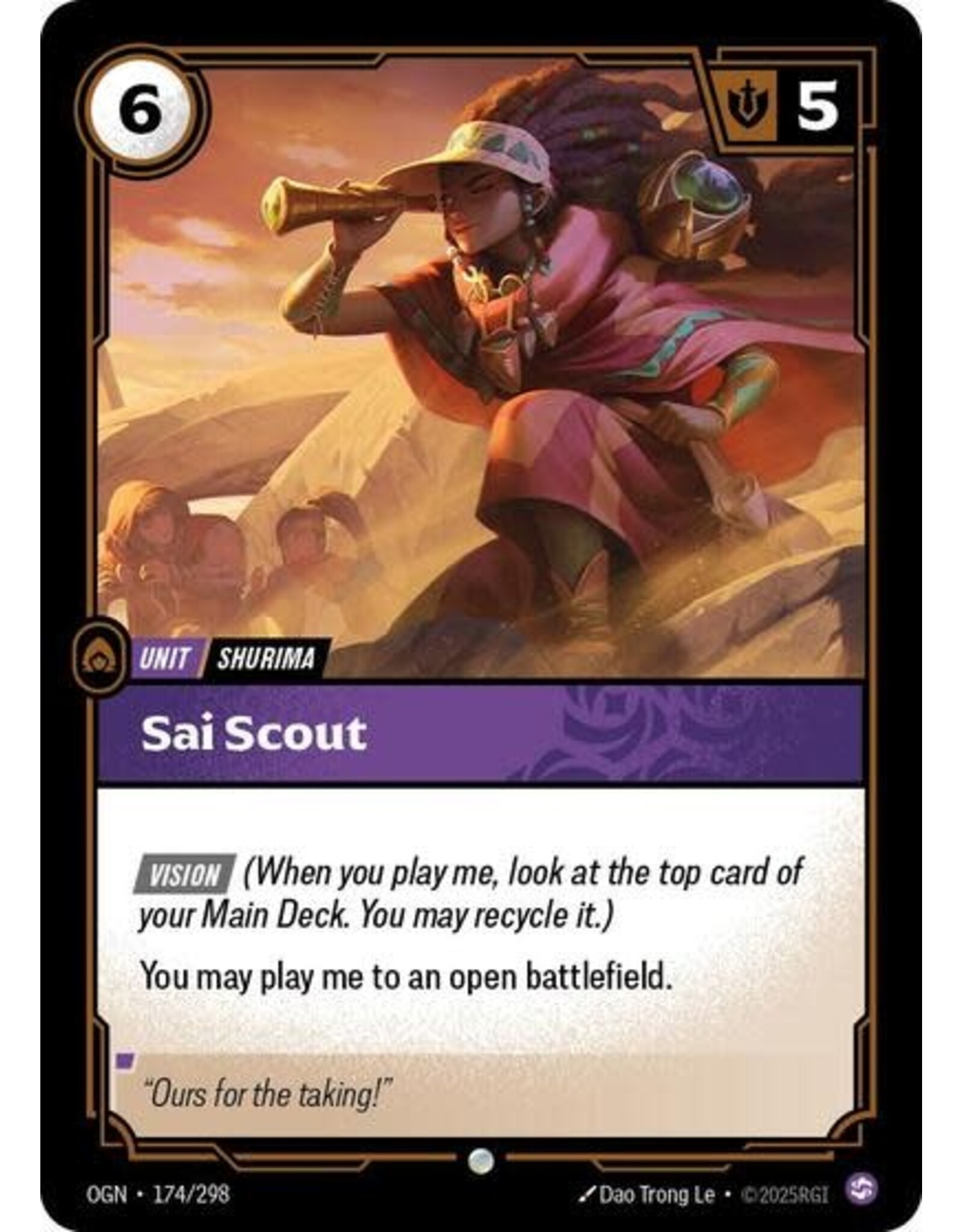 Sai Scout - 174/298 (Foil, Common)
