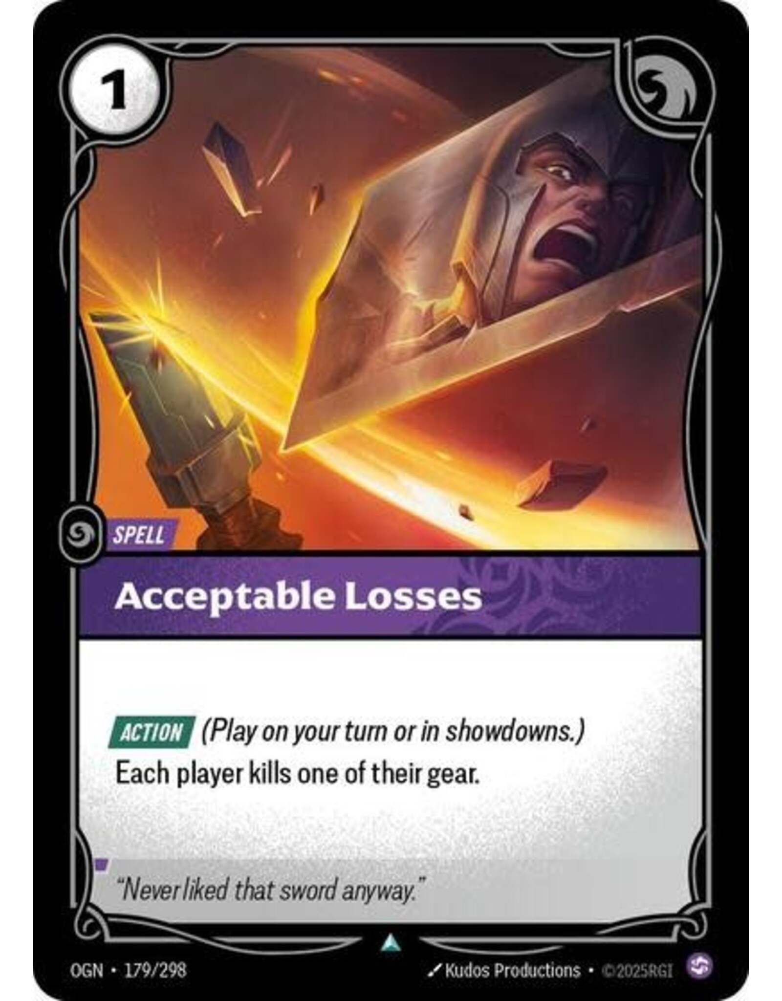 Acceptable Losses - 179/298 (Normal, Uncommon)