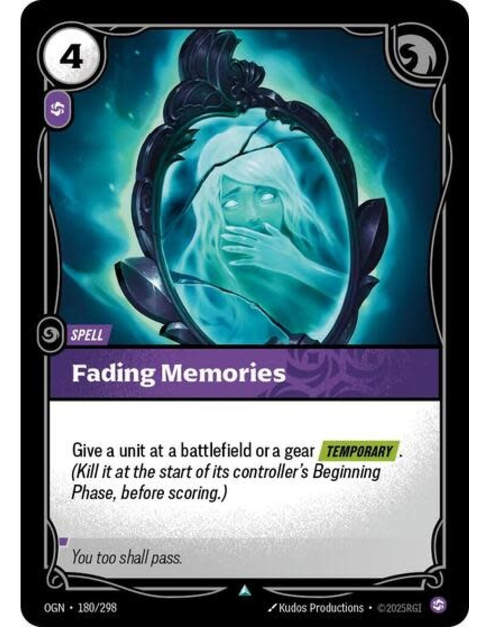 Fading Memories - 180/298 (Foil, Uncommon)