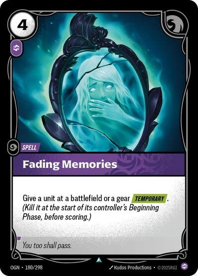 Fading Memories - 180/298 (Foil, Uncommon)