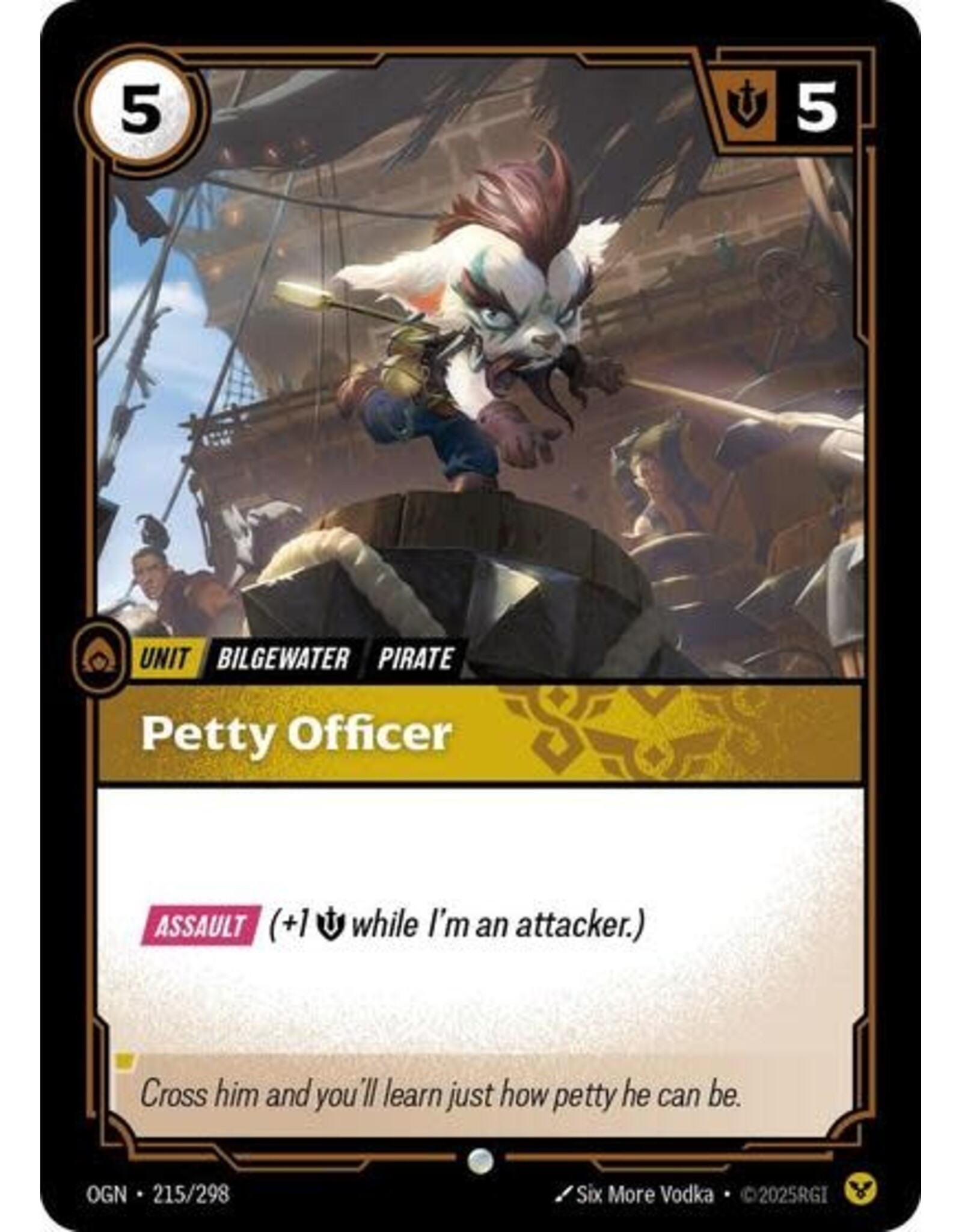 Petty Officer - 215/298 (Foil, Common)
