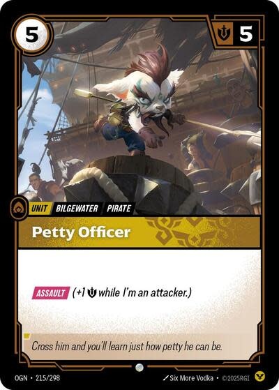 Petty Officer - 215/298 (Foil, Common)