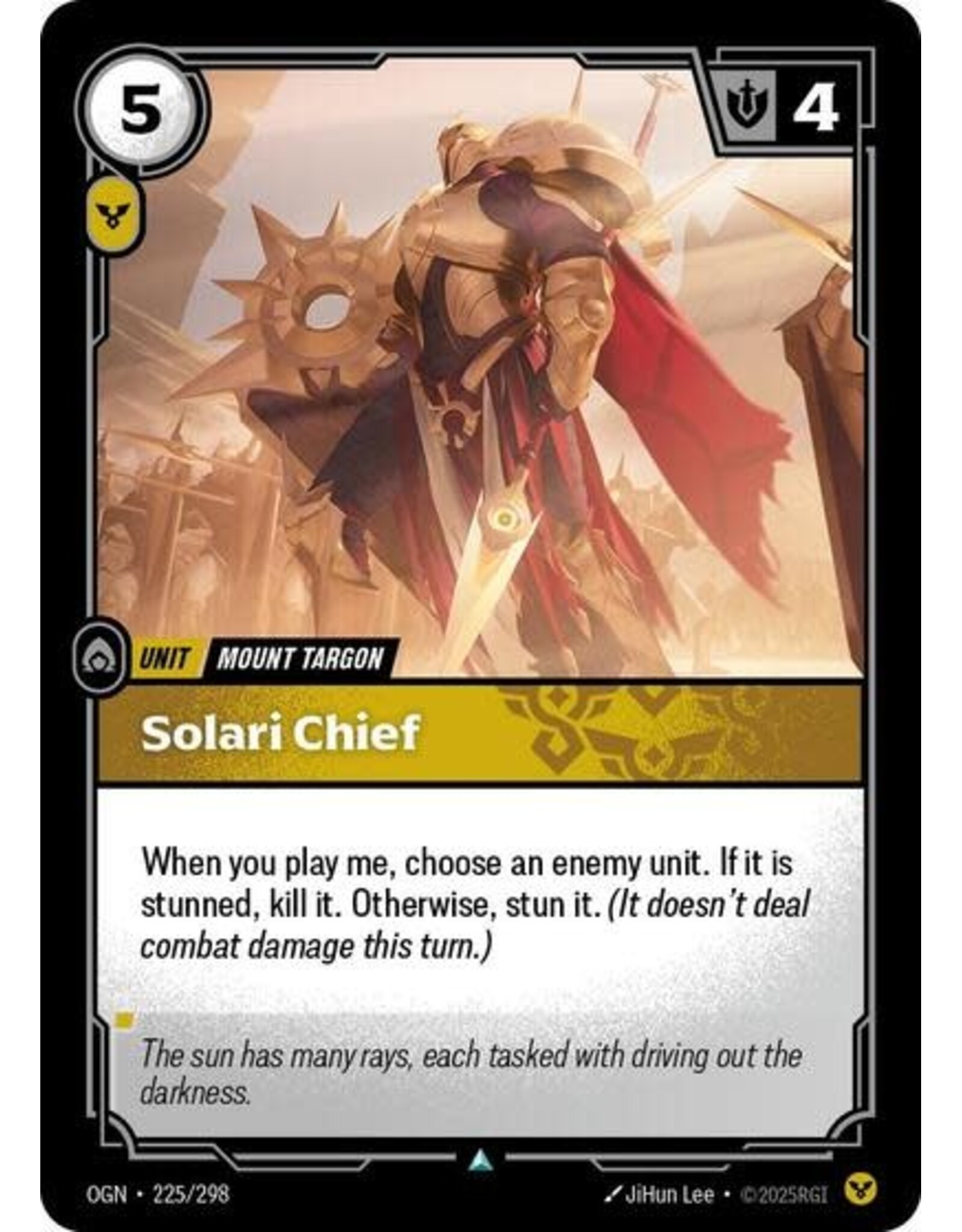 Solari Chief - 225/298 (Foil, Uncommon)