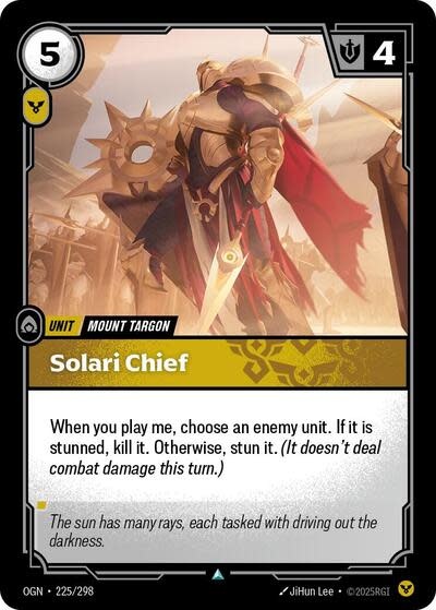 Solari Chief - 225/298 (Foil, Uncommon)