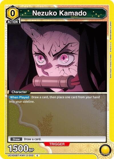 Nezuko Kamado (003) (Box Topper Foil) - UEX05BT/KMY-3-003 (Foil, Common)