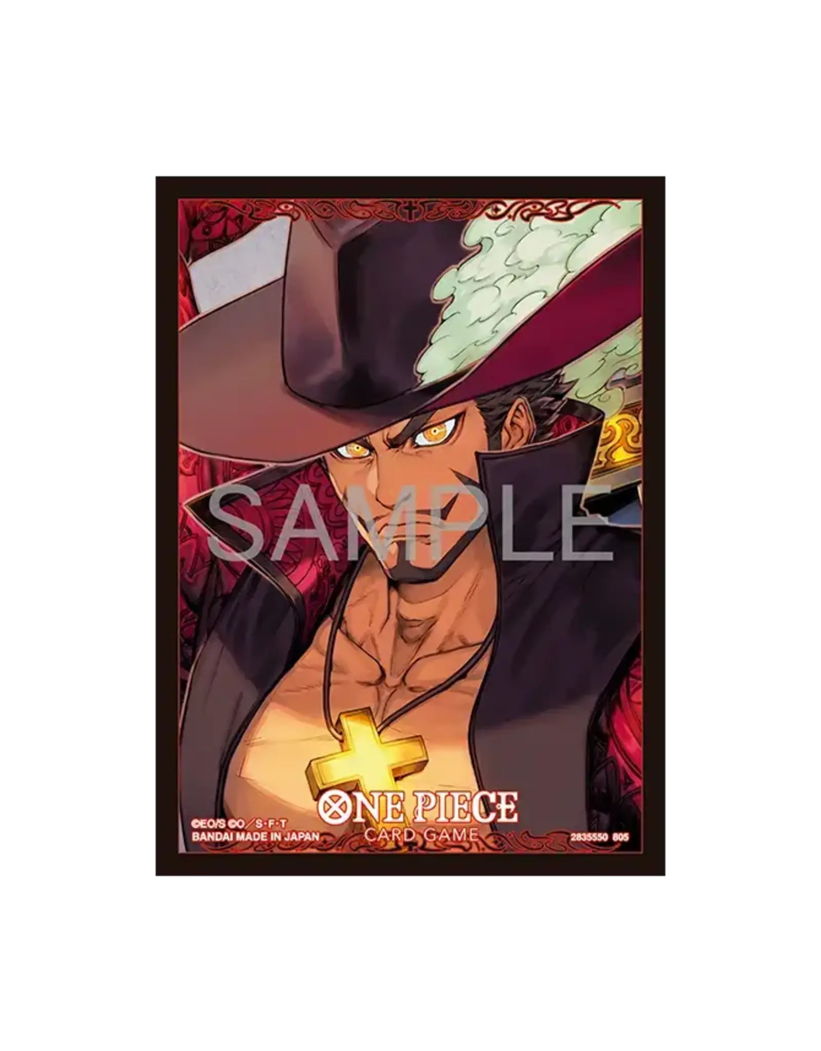 Bandai One Piece Card Game - Official Card Sleeves Vol.13 (Dracule Mihawk)