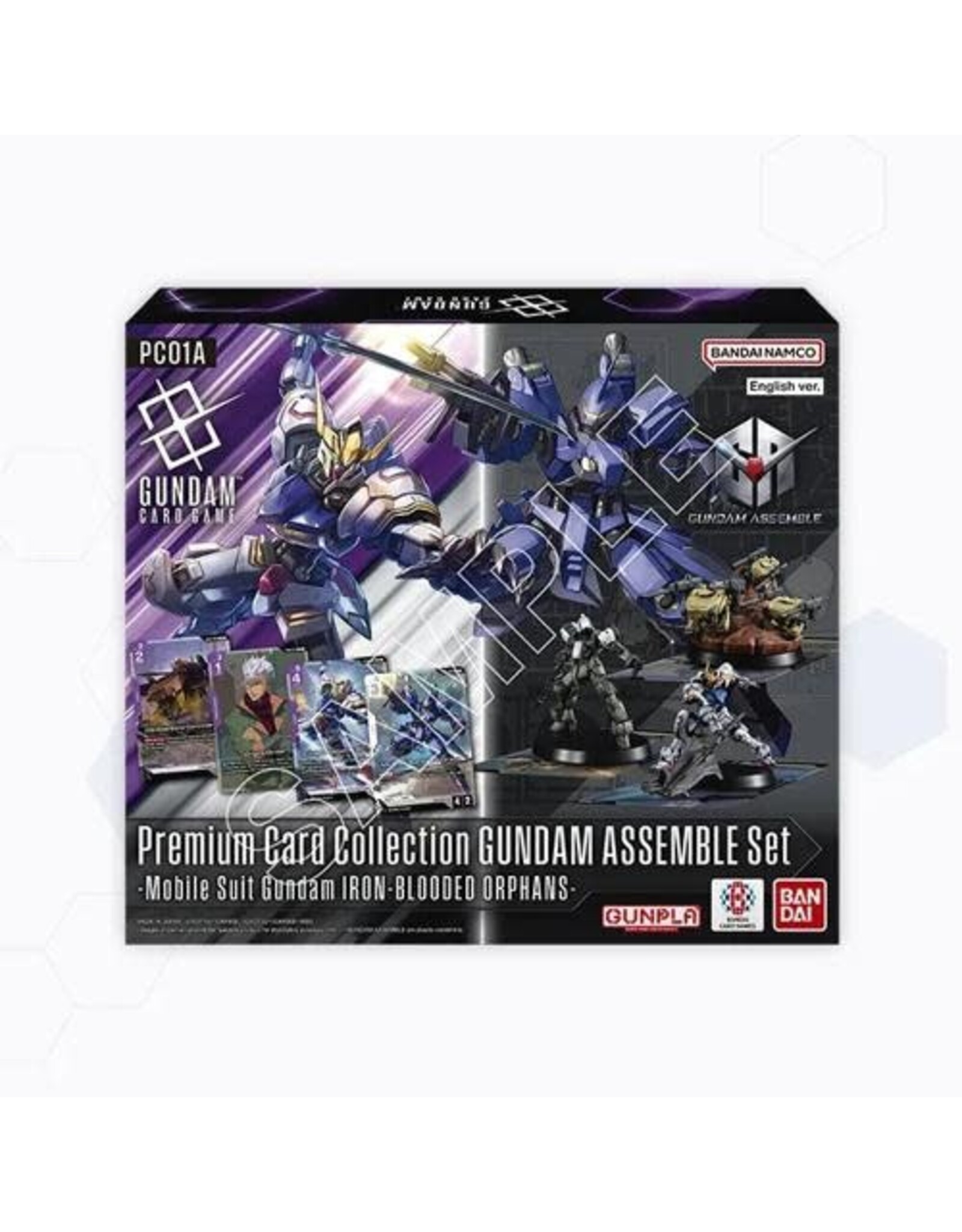 Gundam Card Game - Mobile Suit Gundam Iron - Blooded Orphans (PC-01A) Assemble Set