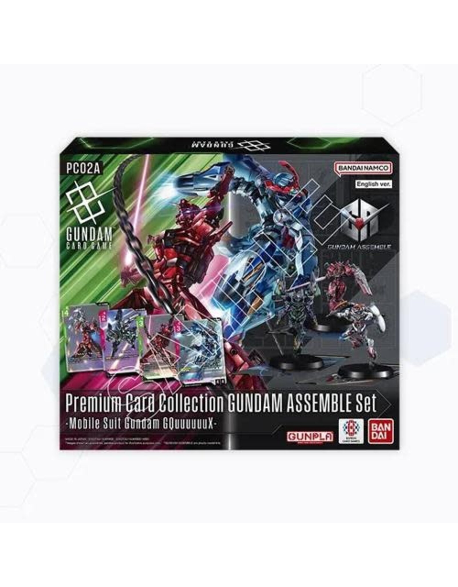 Gundam Card Game - Mobile Suit Gundam - GQUUUUUUX (PC-02A) Assemble Set